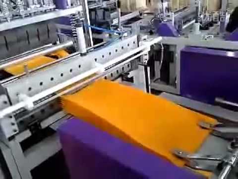 Máy sản xuất túi PP dệt tự động.